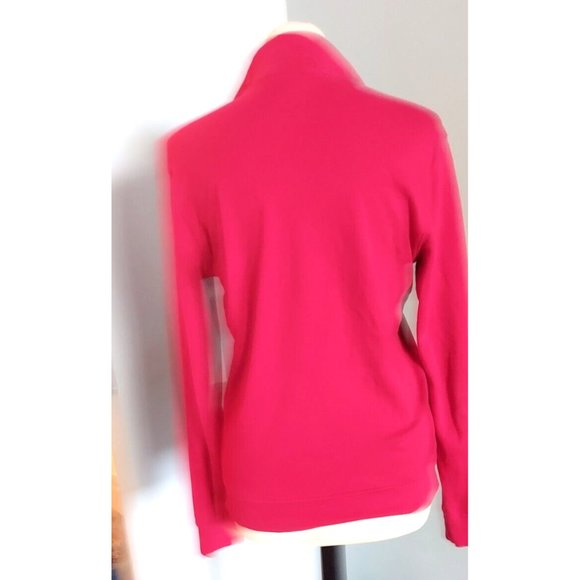Polo Ralph Lauren men's Cotton 1/4 Zip Red Sweater size XL retail $135 - Picture 4 of 6